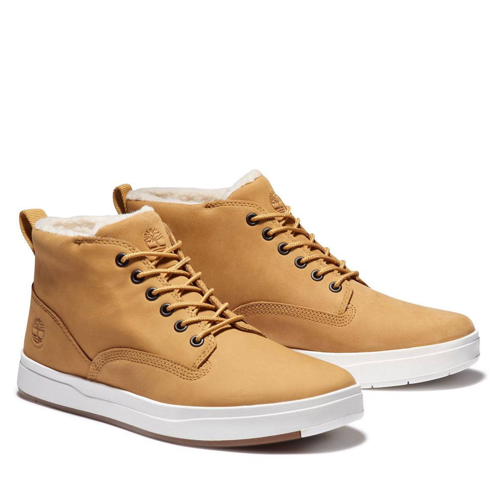 Bocanci Chukka Timberland Barbati Maro - Davis Square Waterproof - Romania - ASIWJO475